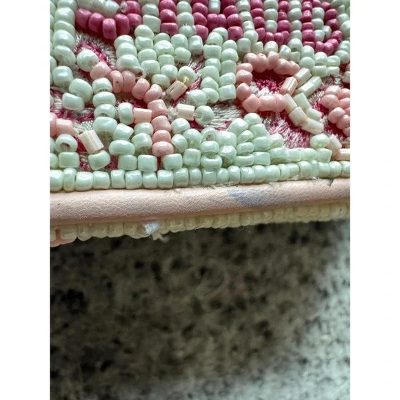 NWd Staud Women's Tommy Cherry Blossom Toile Ivory Beaded Flap Shoulder Bag - Picture 13 of 16